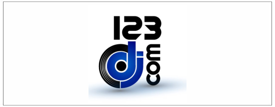 123 DJ Logo- ShOPUSA