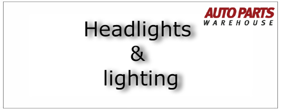 Headlights and lighting