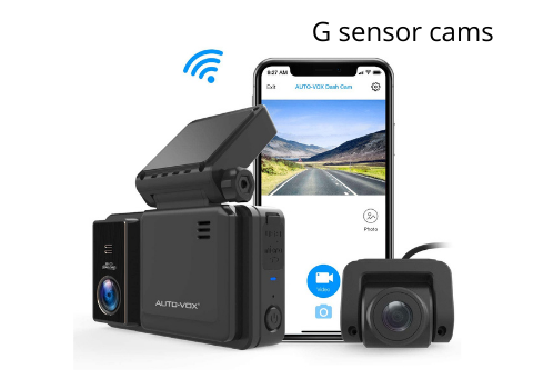 G sensor cams