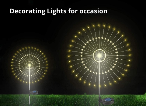 Decorating Lights for occasion