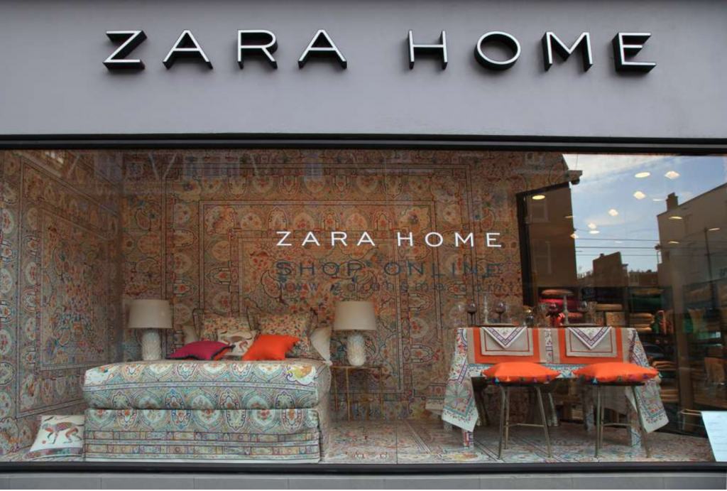 Shopping at Zara Home