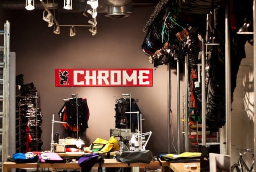 Chrome Industries famous web stores in USA