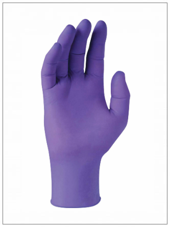SHOPUSA - Kimberly-Clark Purple Nitrile Exam Gloves