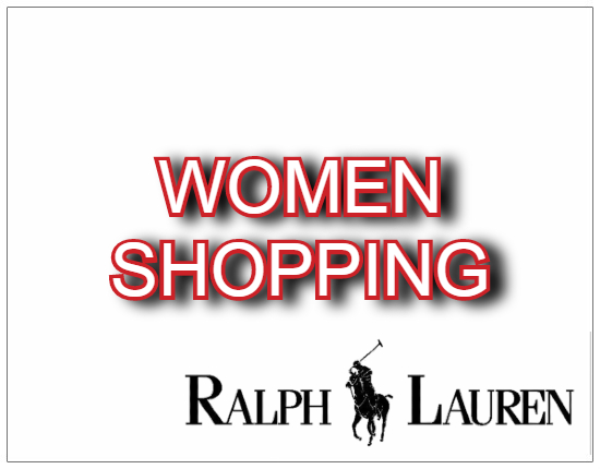 SHOPUSA - Ralph Lauren - Women Shopping