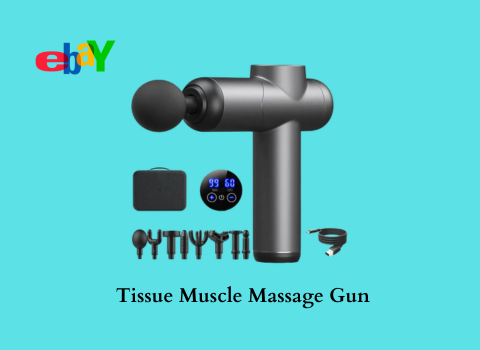 Tissue Muscle Massage Gun, -shopusa