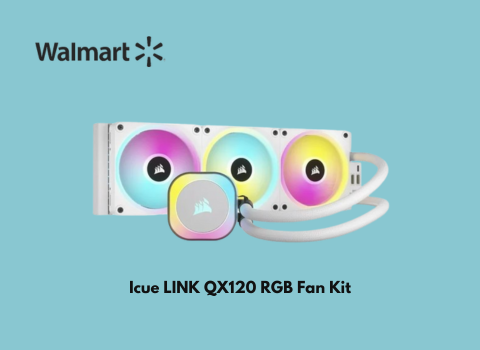 Icue LINK QX120 RGB Fan Kit-3